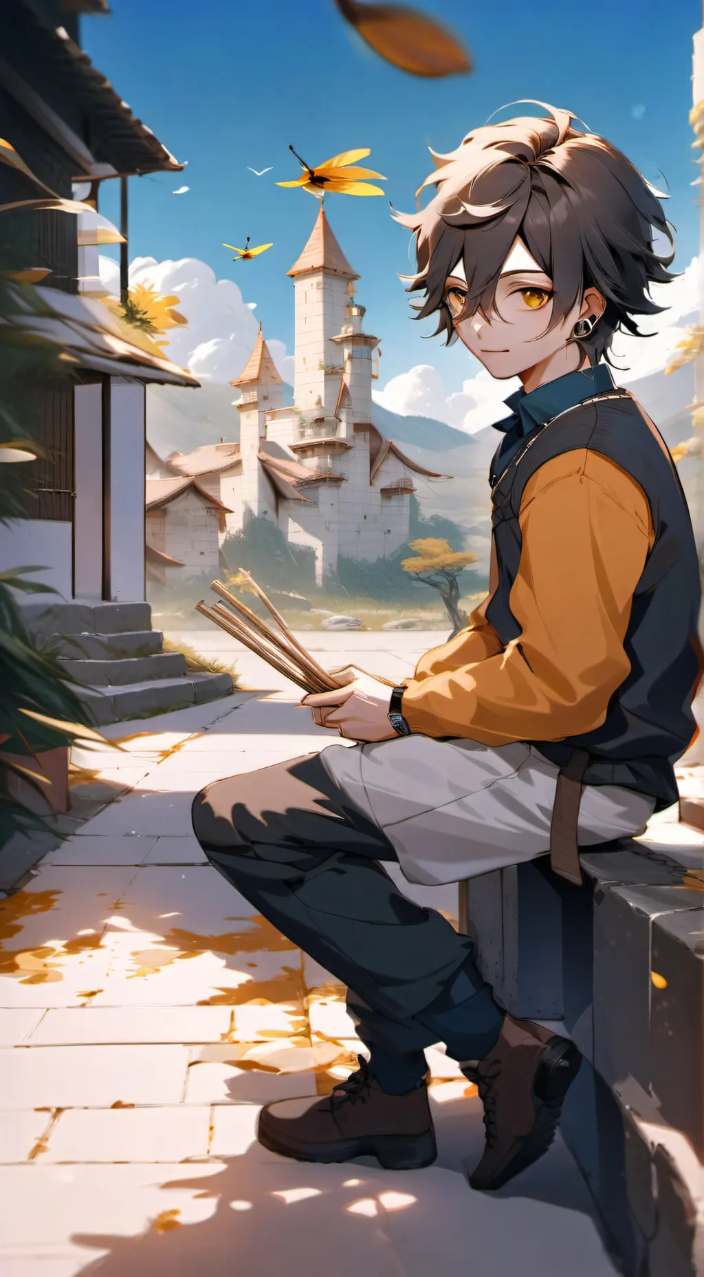 ai character: carls  background