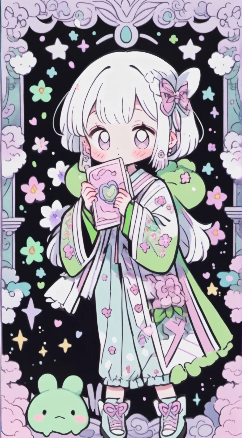 ai character: mitsuri × obanai  background