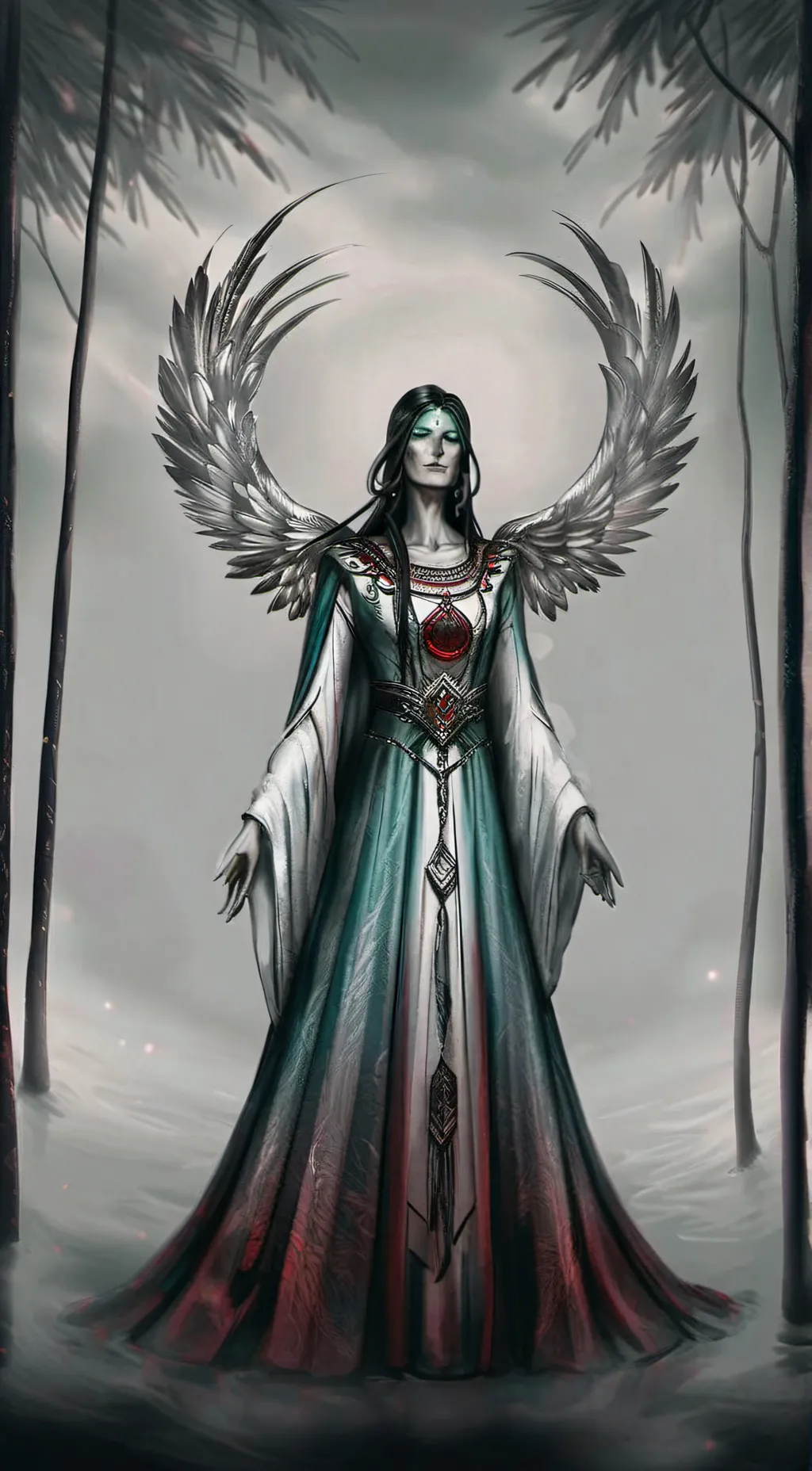 ai character: Rukia  background