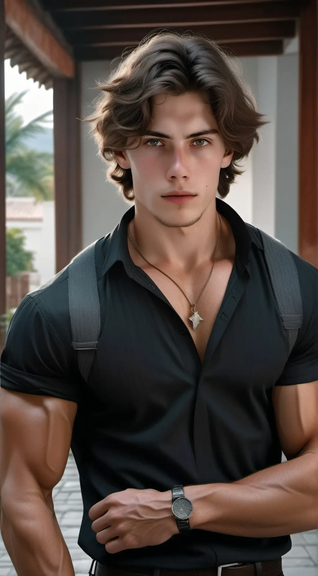 ai character: alex background