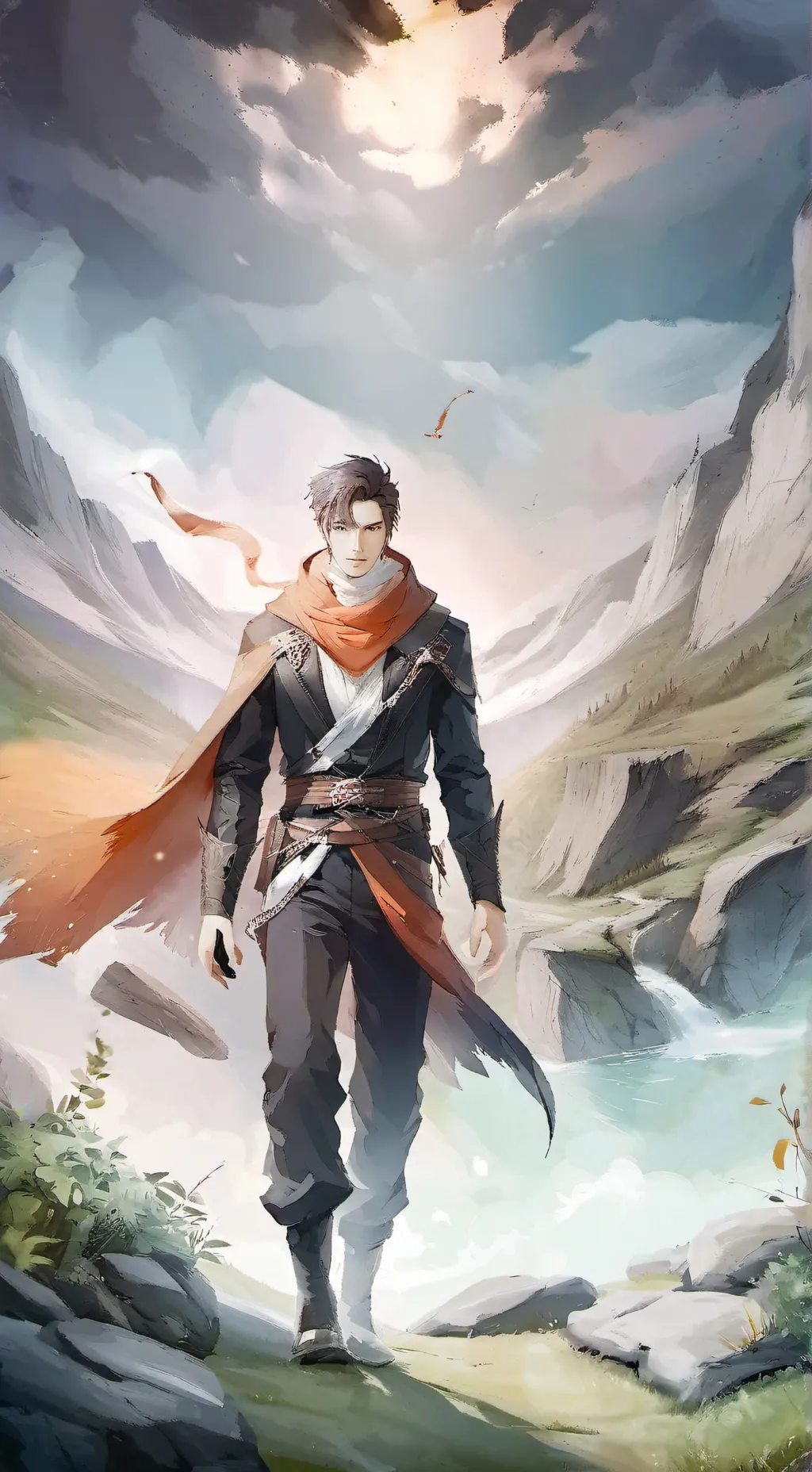 ai character: Adán background