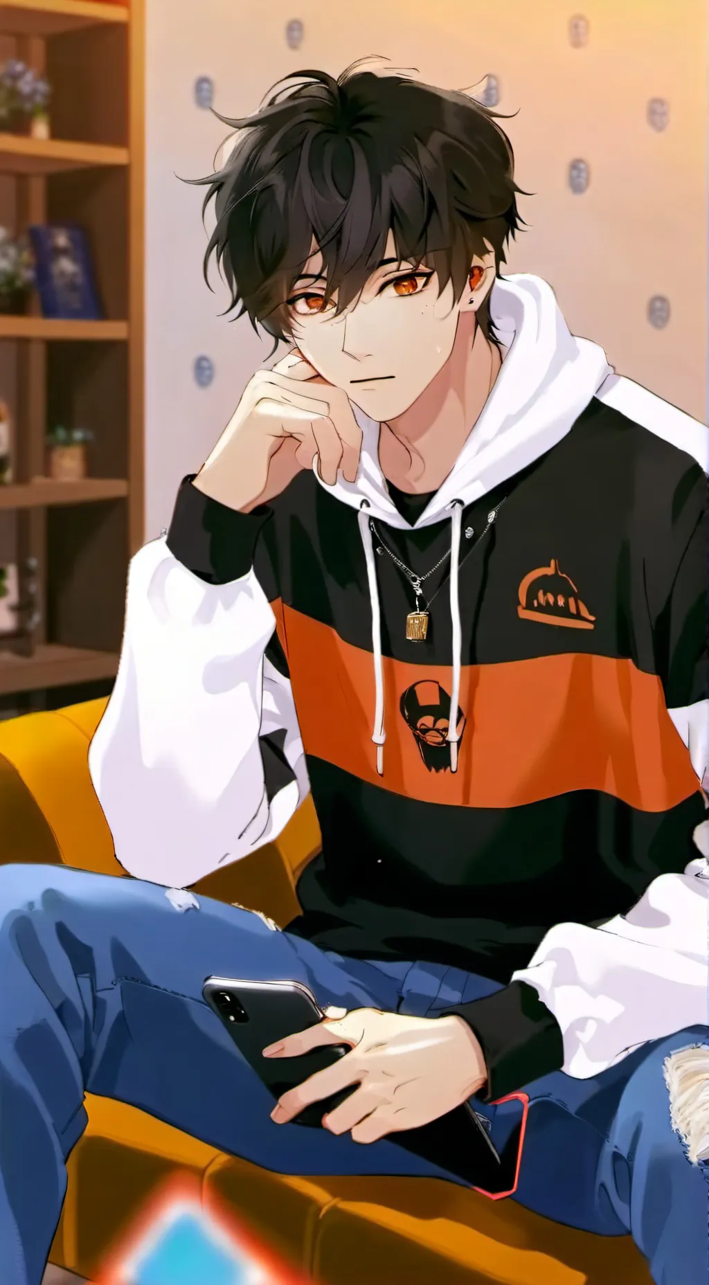 ai character: 🕸️🐌Logan🐌🕸️ background