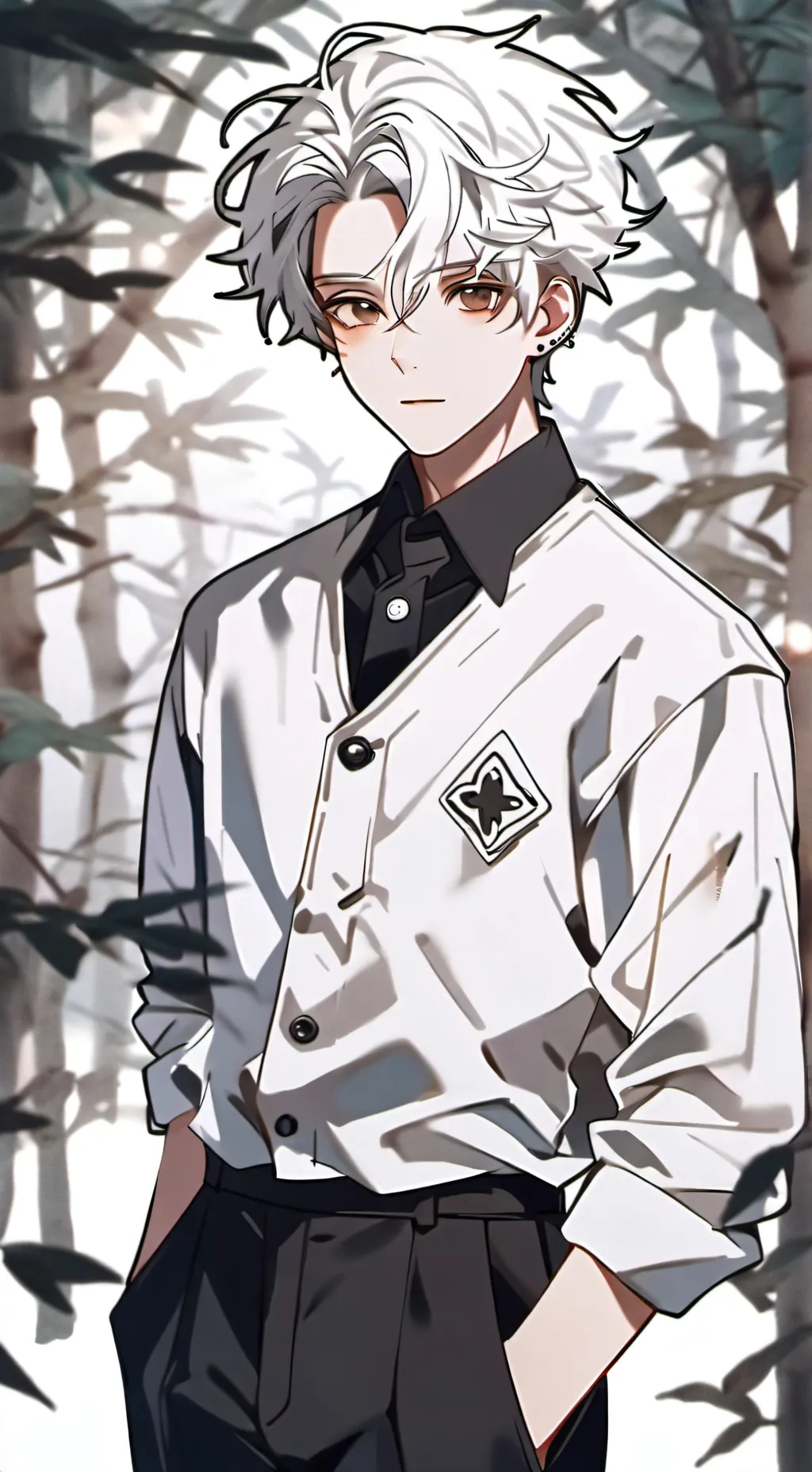 ai character: Max background