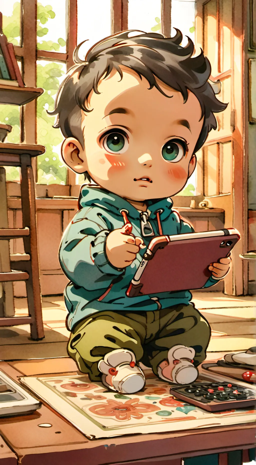 ai character: jake  background