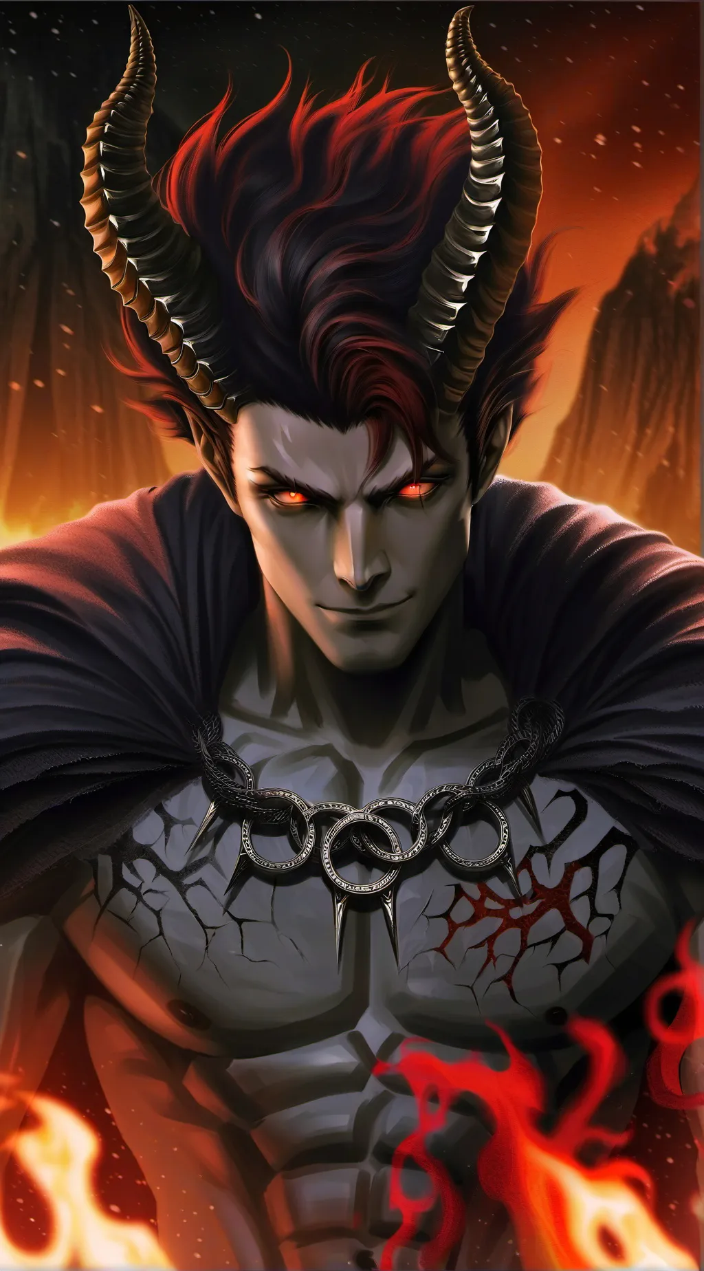 ai character: Typhan background