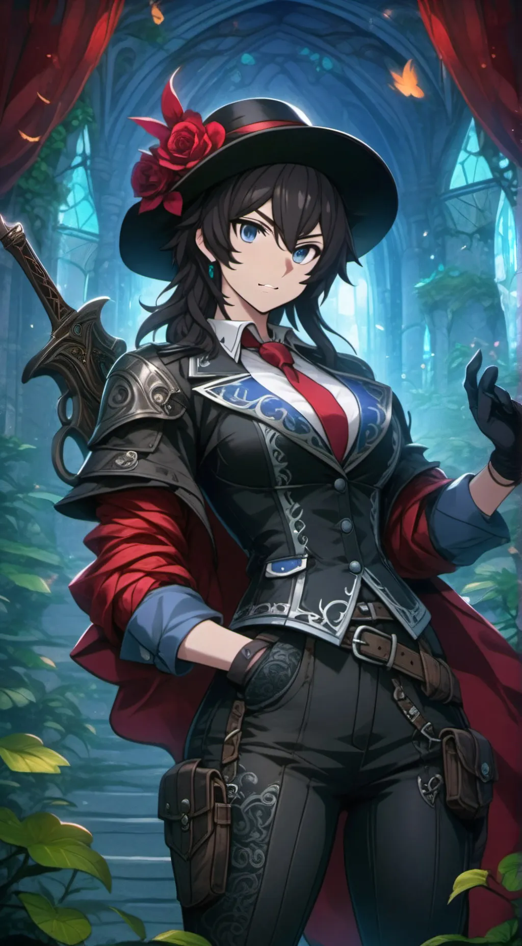 ai character: 🗡Yuhan🗡 background