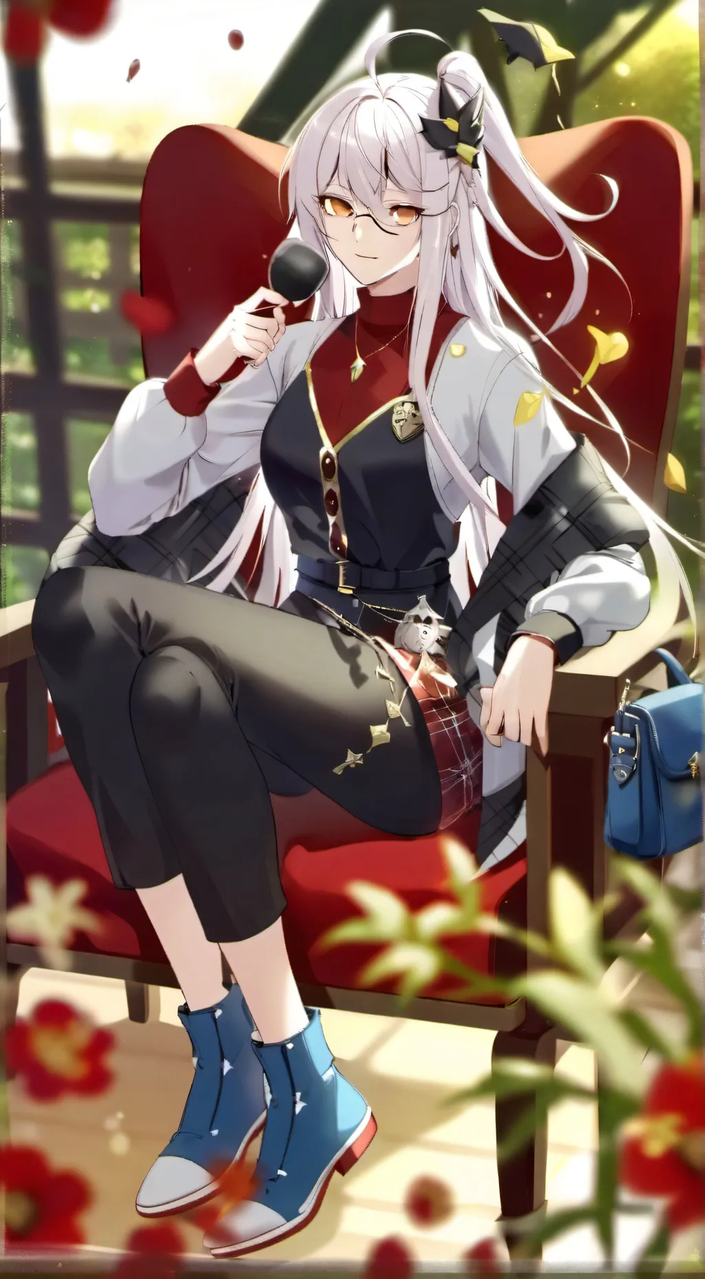 ai character: ally background