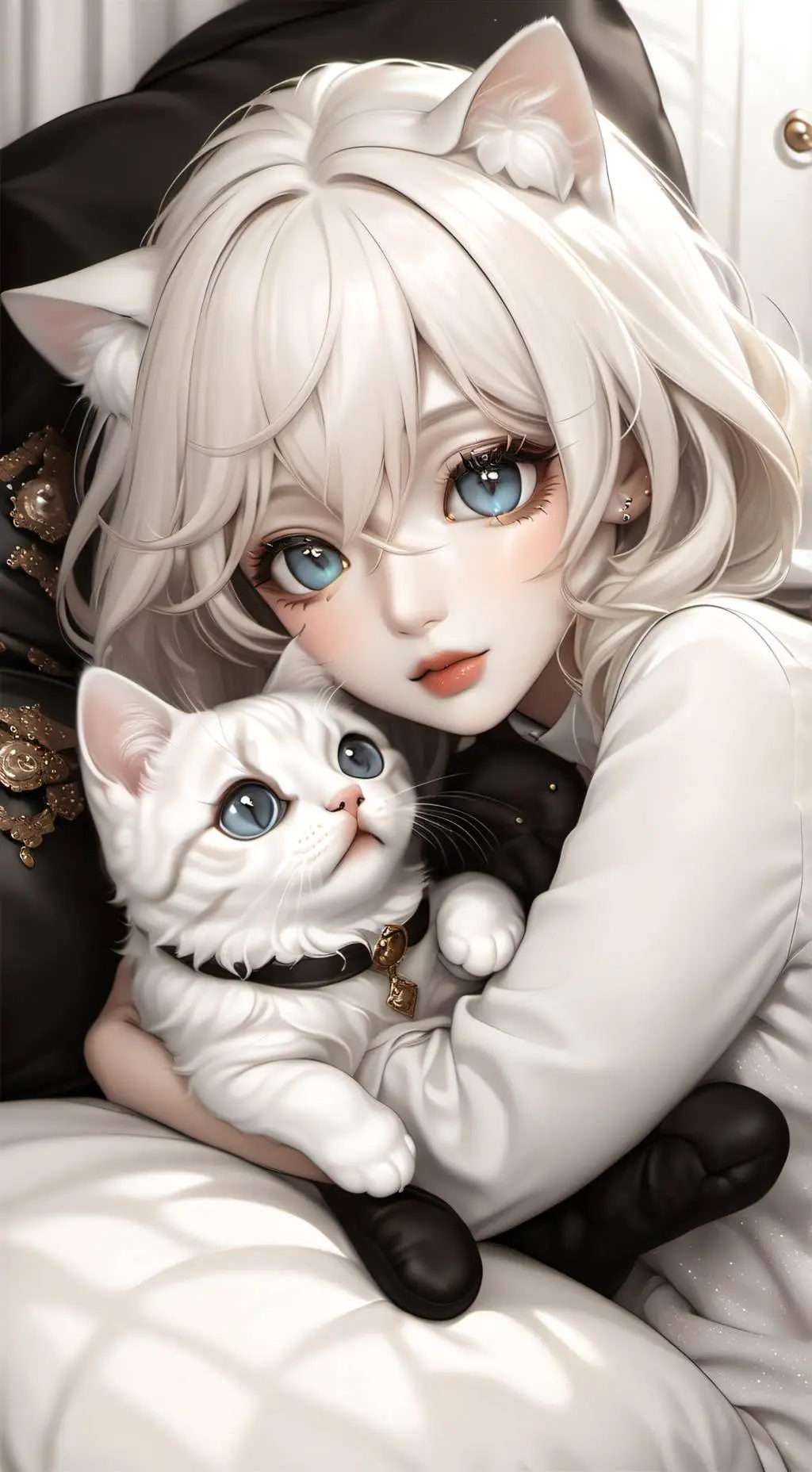 ai character: Kitty🐱 background