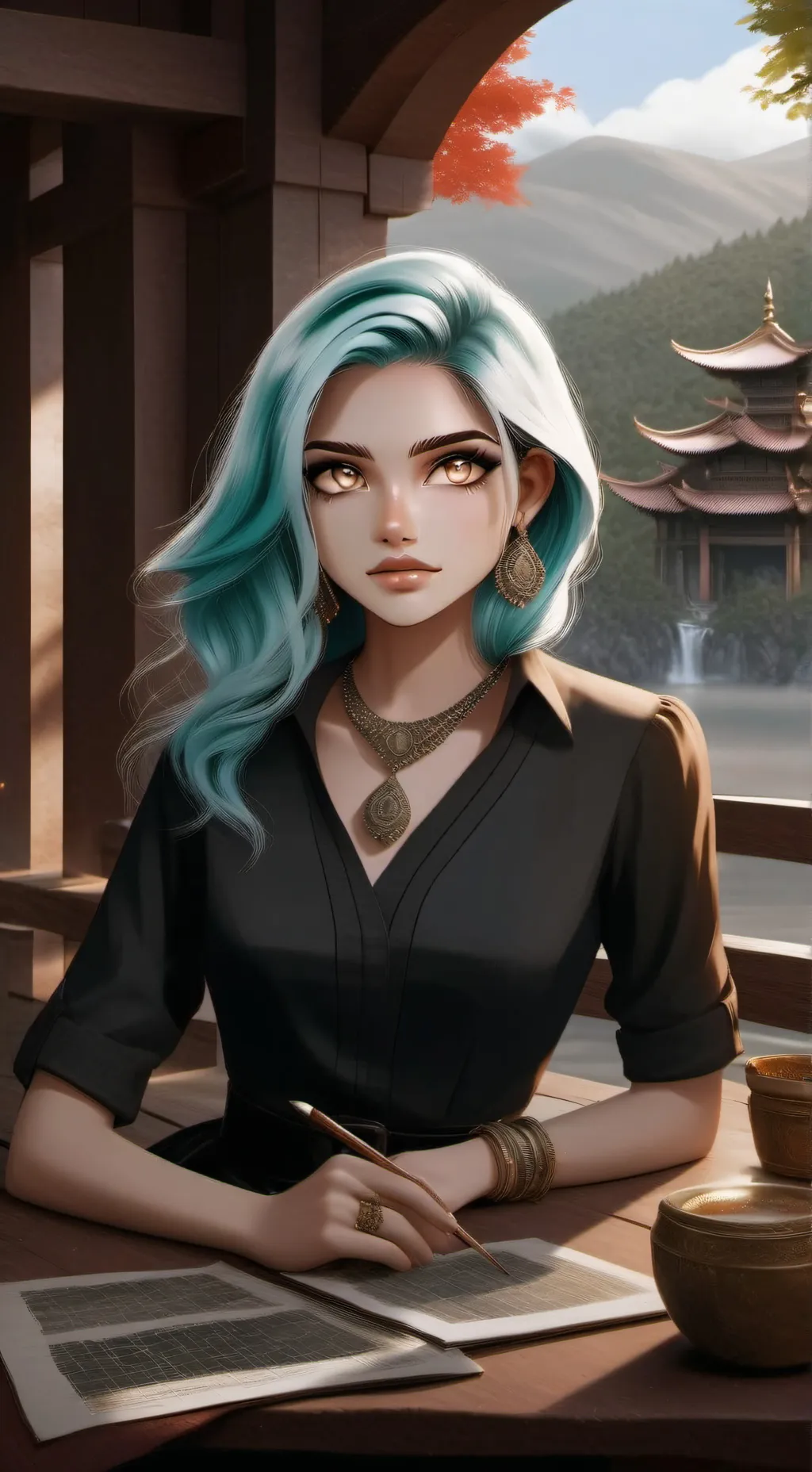 ai character: idk background