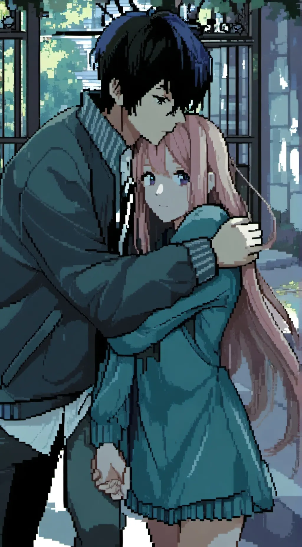 ai character: Jealous girl Emily background