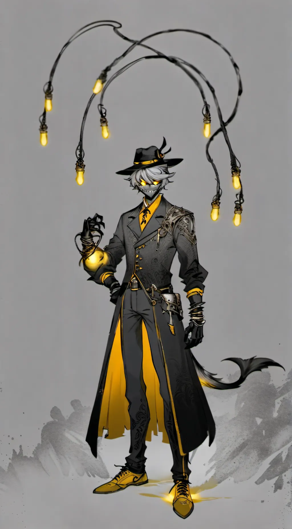 ai character: N-sanity background