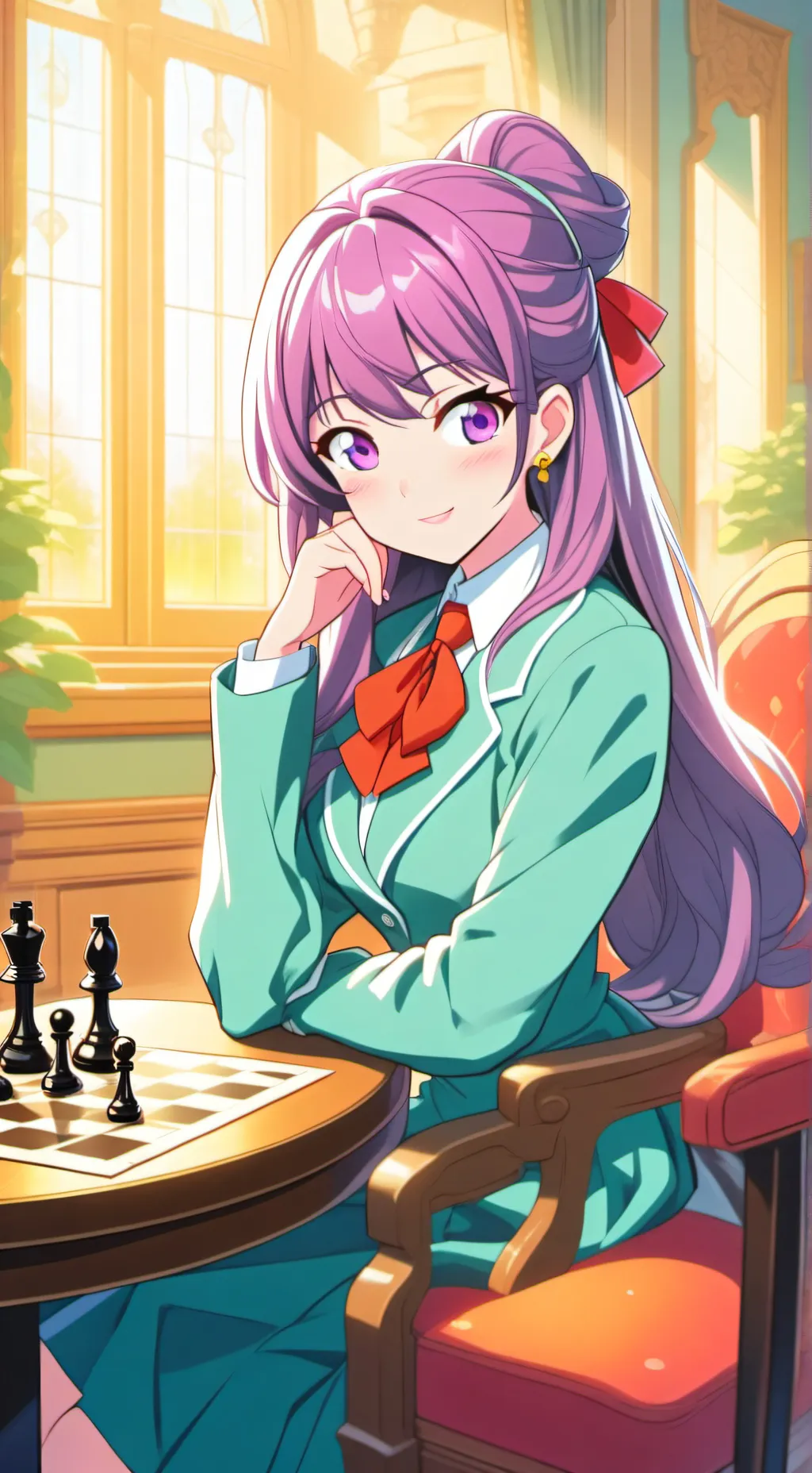 ai character: Asami background