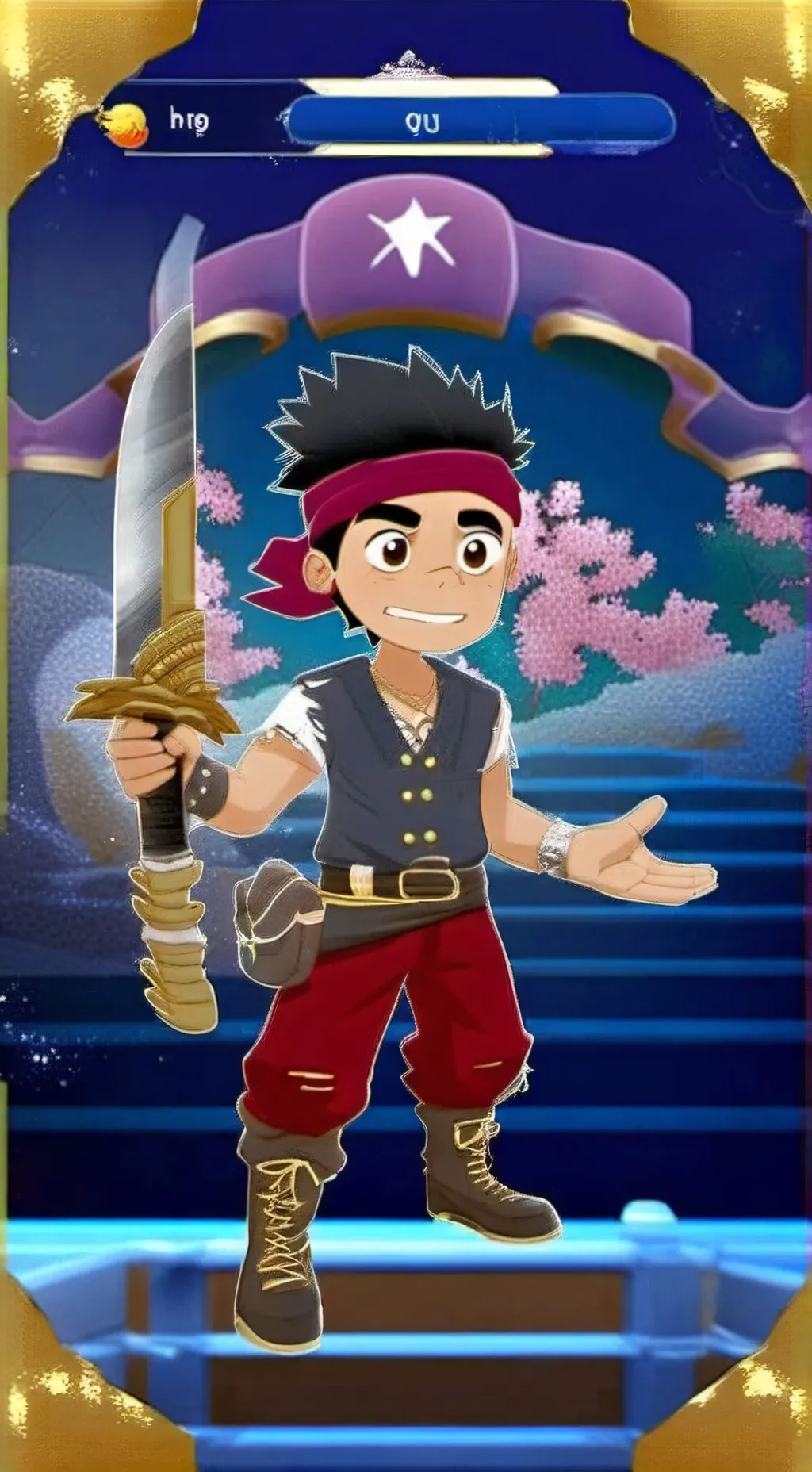 ai character: Jake  background