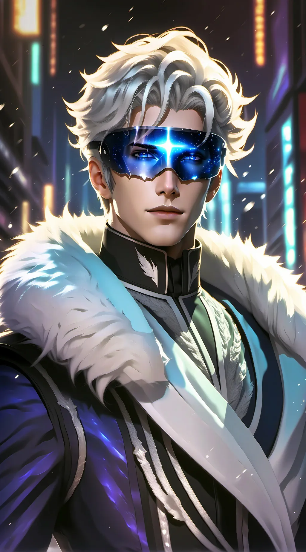 ai character: Satoru Gojo background