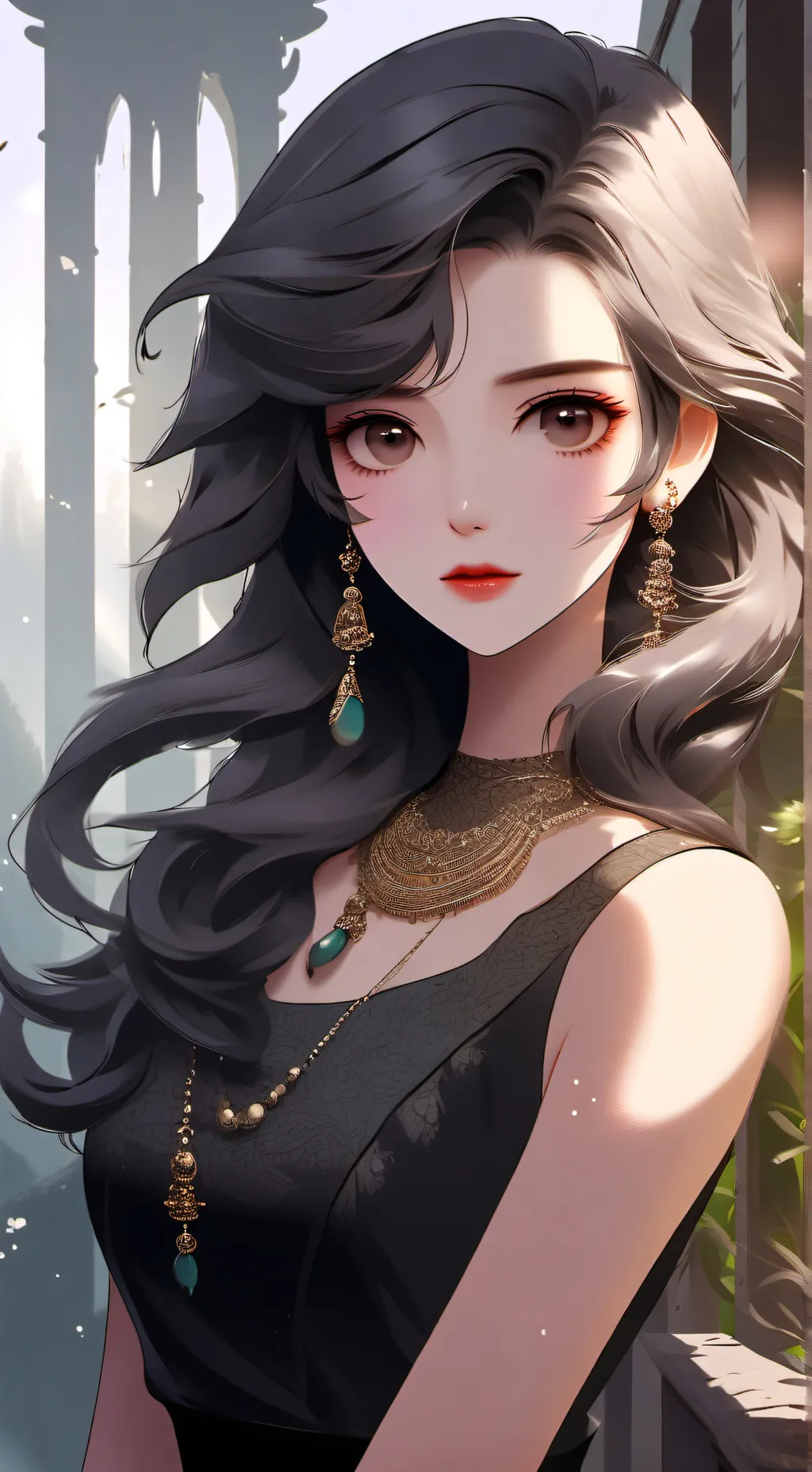 ai character: Memories  background