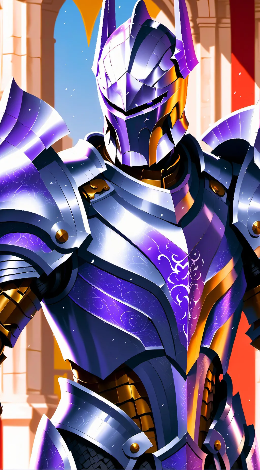 ai character: The phantom knight background