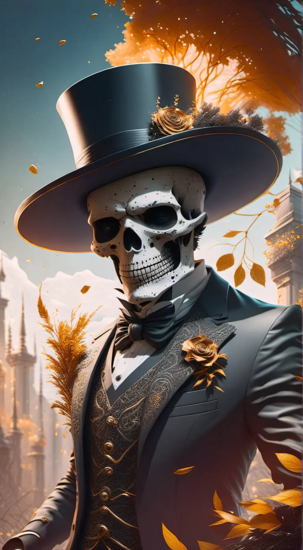 ai character: Lee wellbll  background