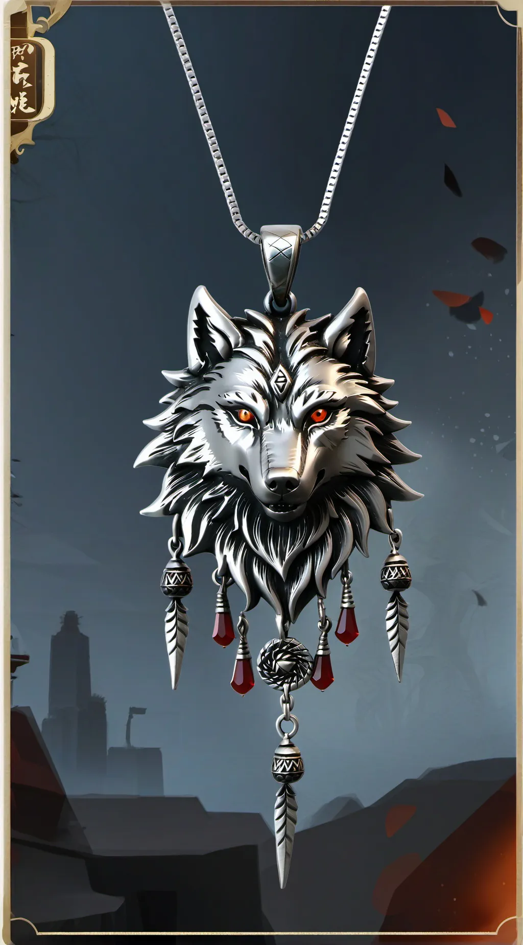 ai character: Wolf Transformatio background