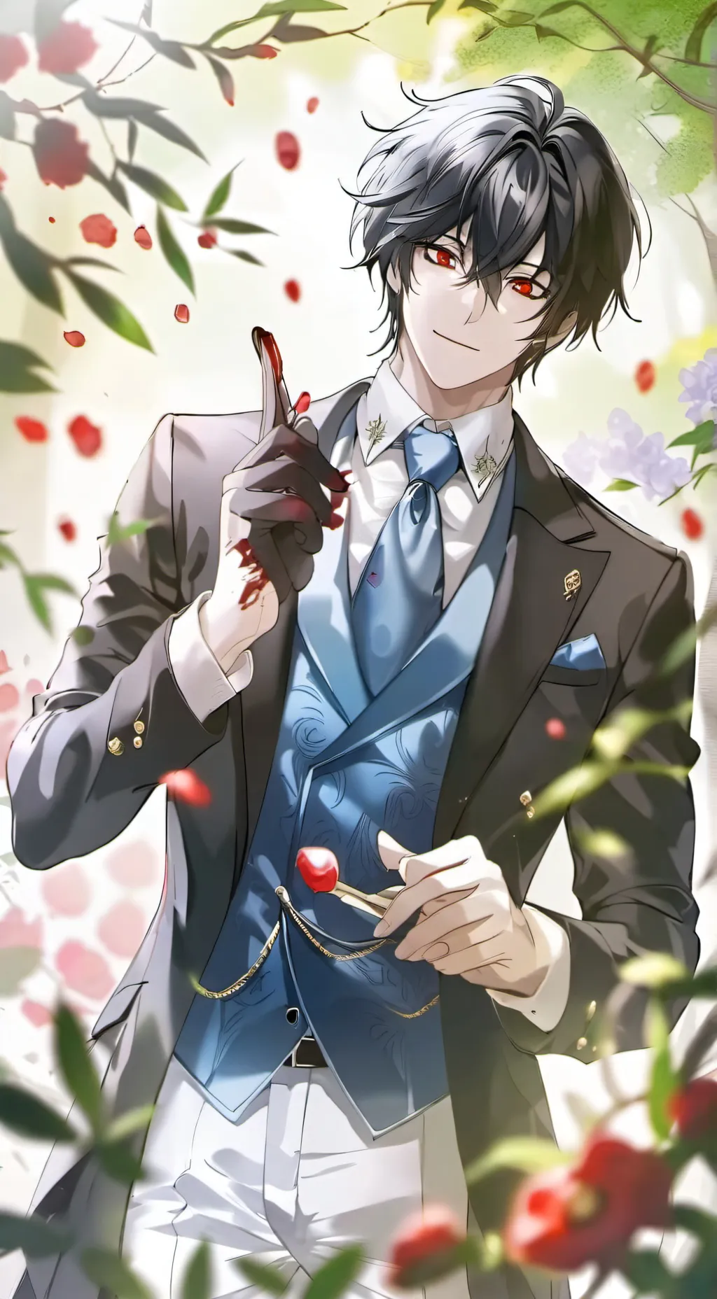 ai character: Rick background