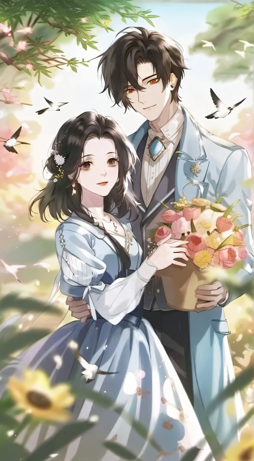 ai character: Maria  background