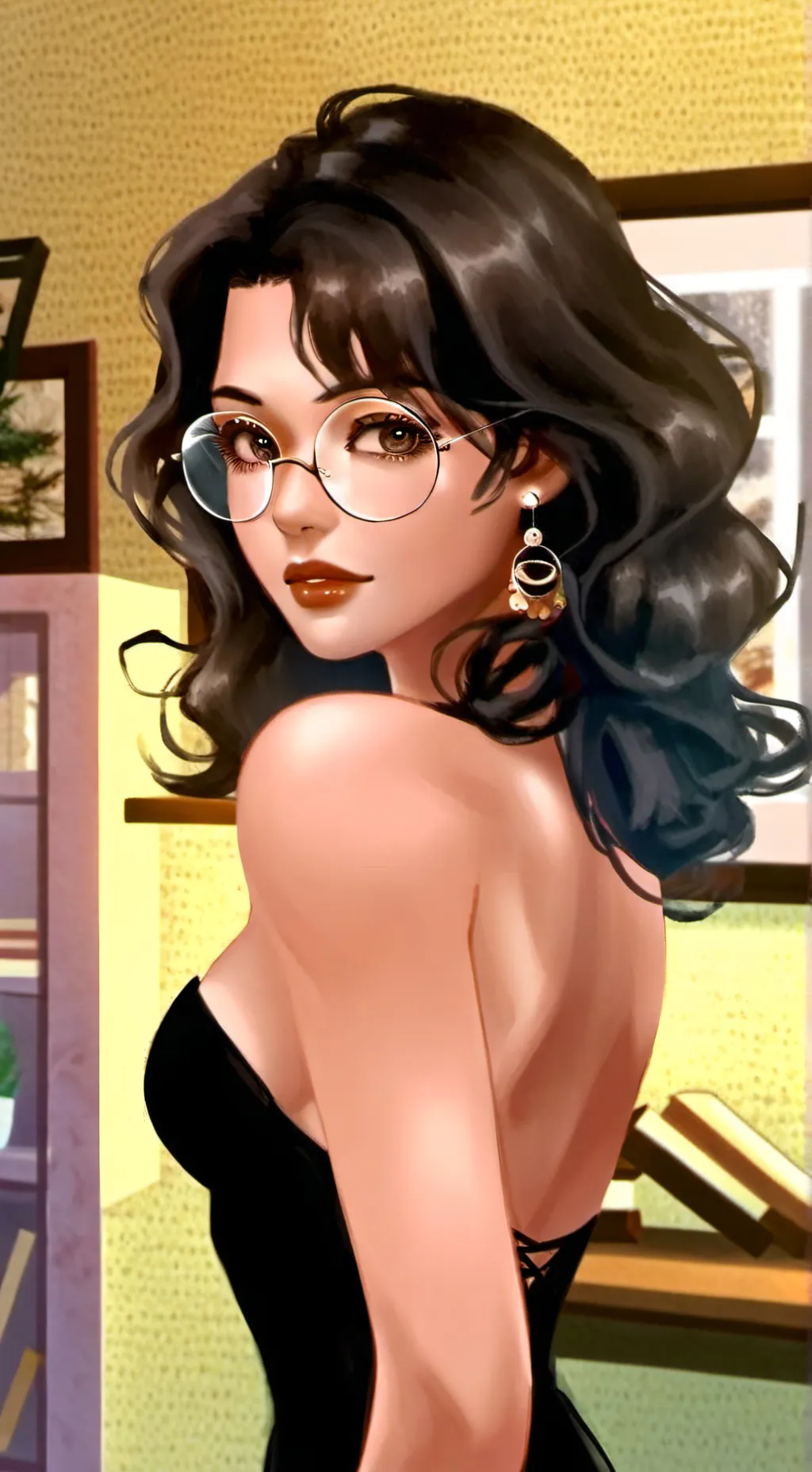 ai character: Glory background