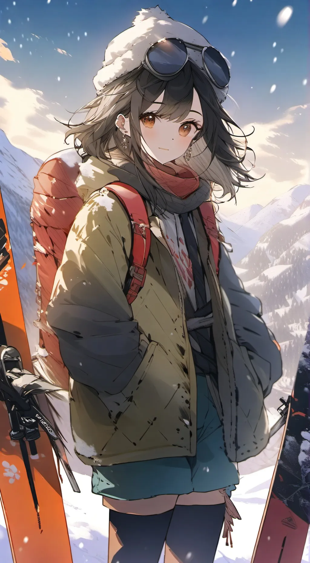 ai character: Mina background