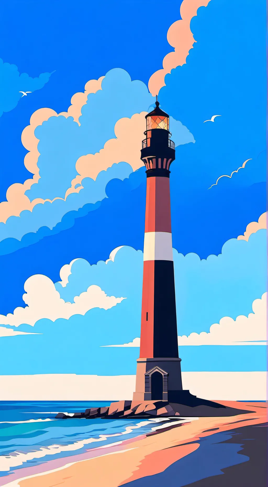 ai character: Aurora background