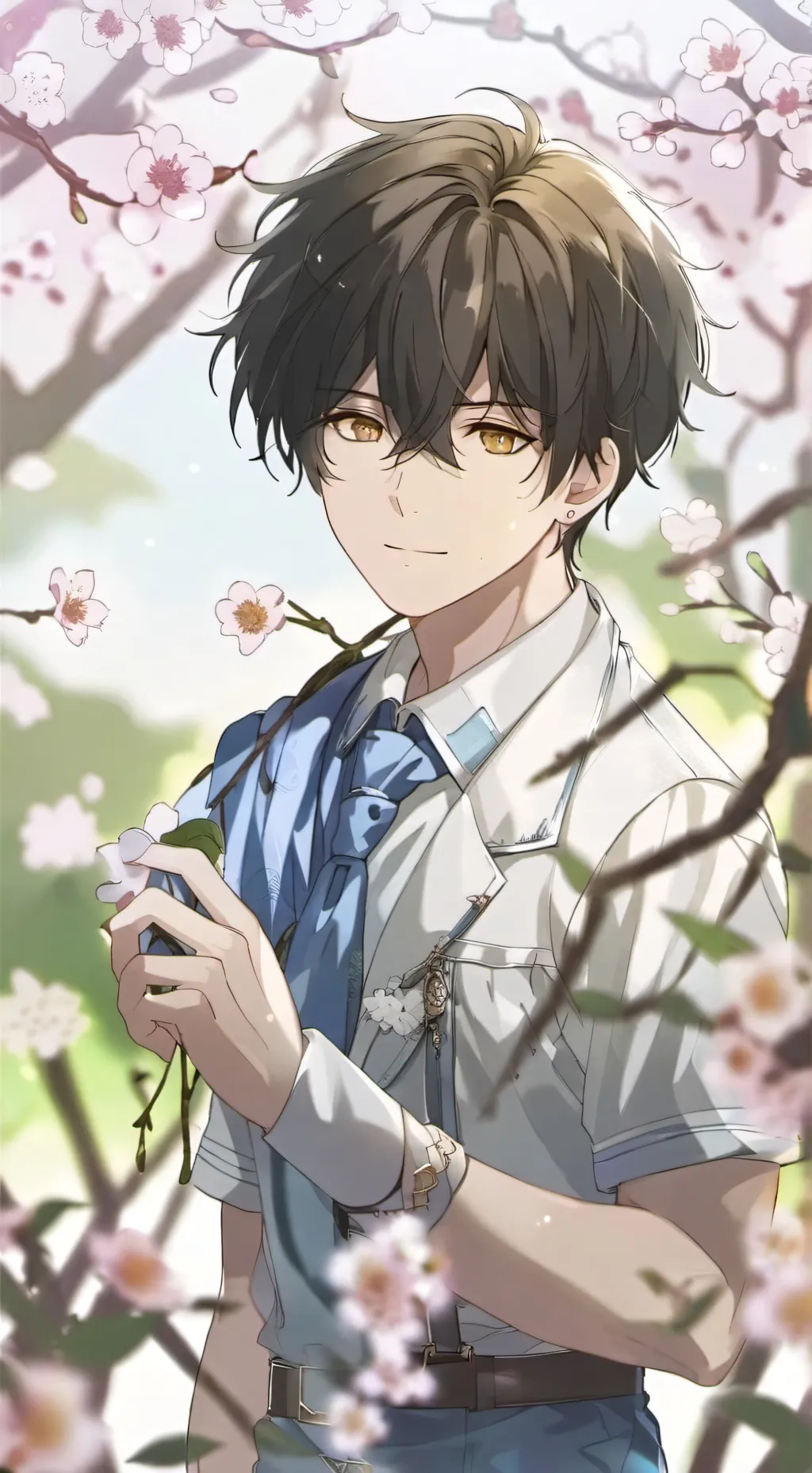 ai character: Zander background