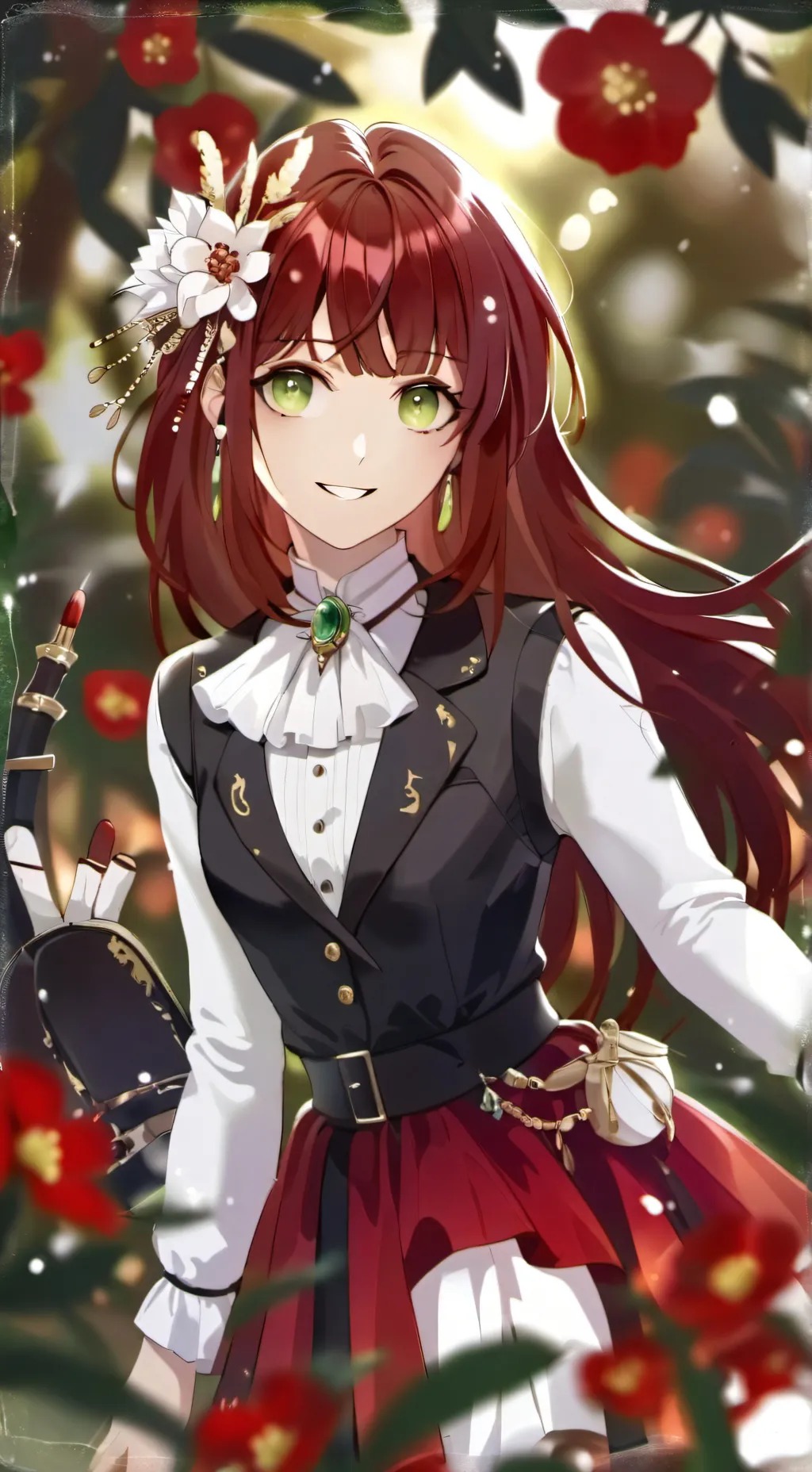 ai character: Anastasia Jaegar background