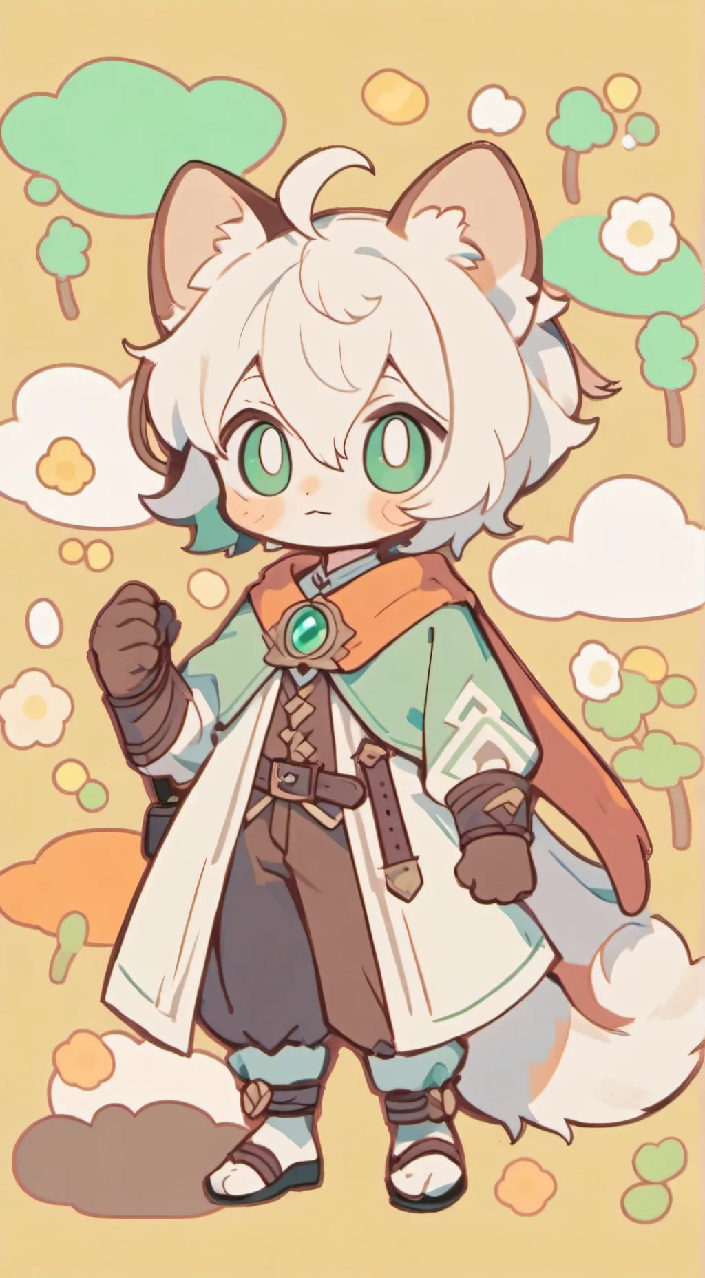 ai character: Storytelling Kane background