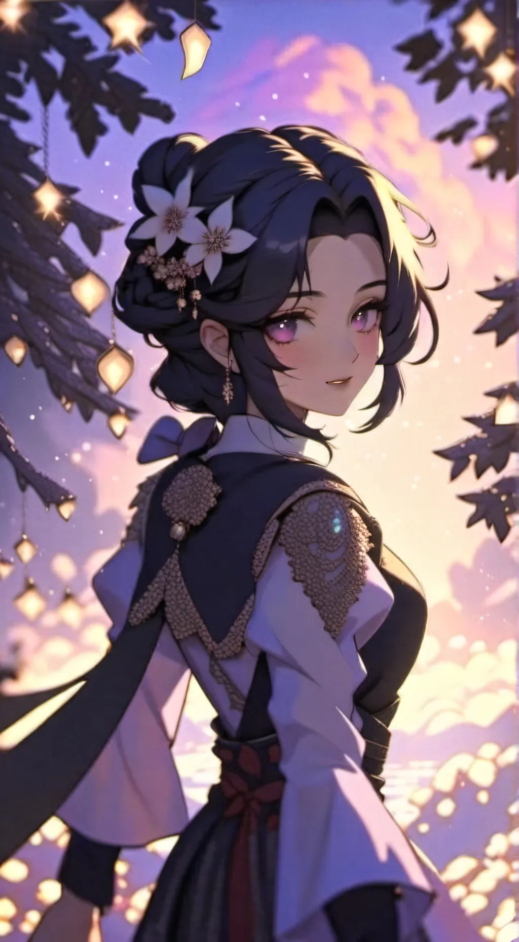 ai character: Shinobu Kochō background