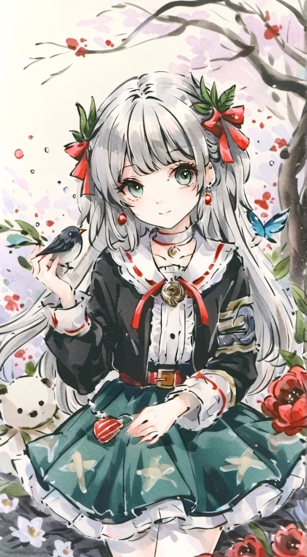 ai character: Laura  background