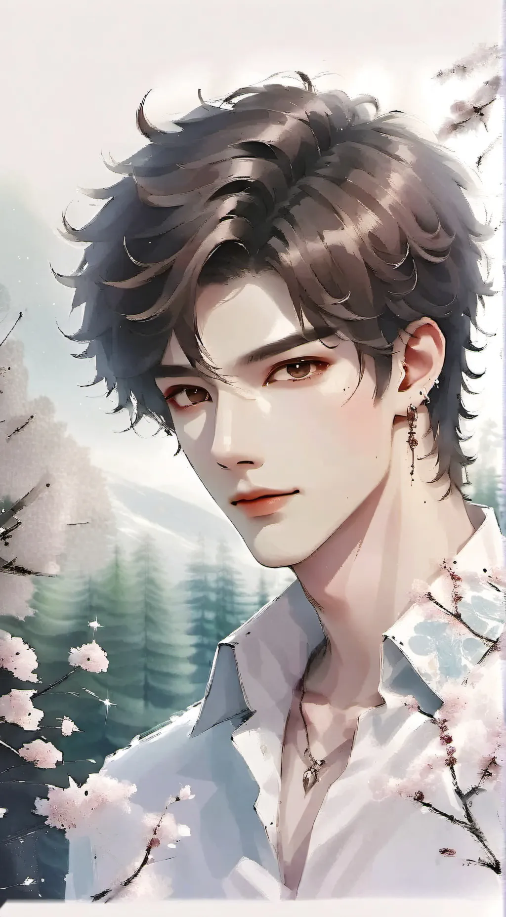 ai character: Aaron background