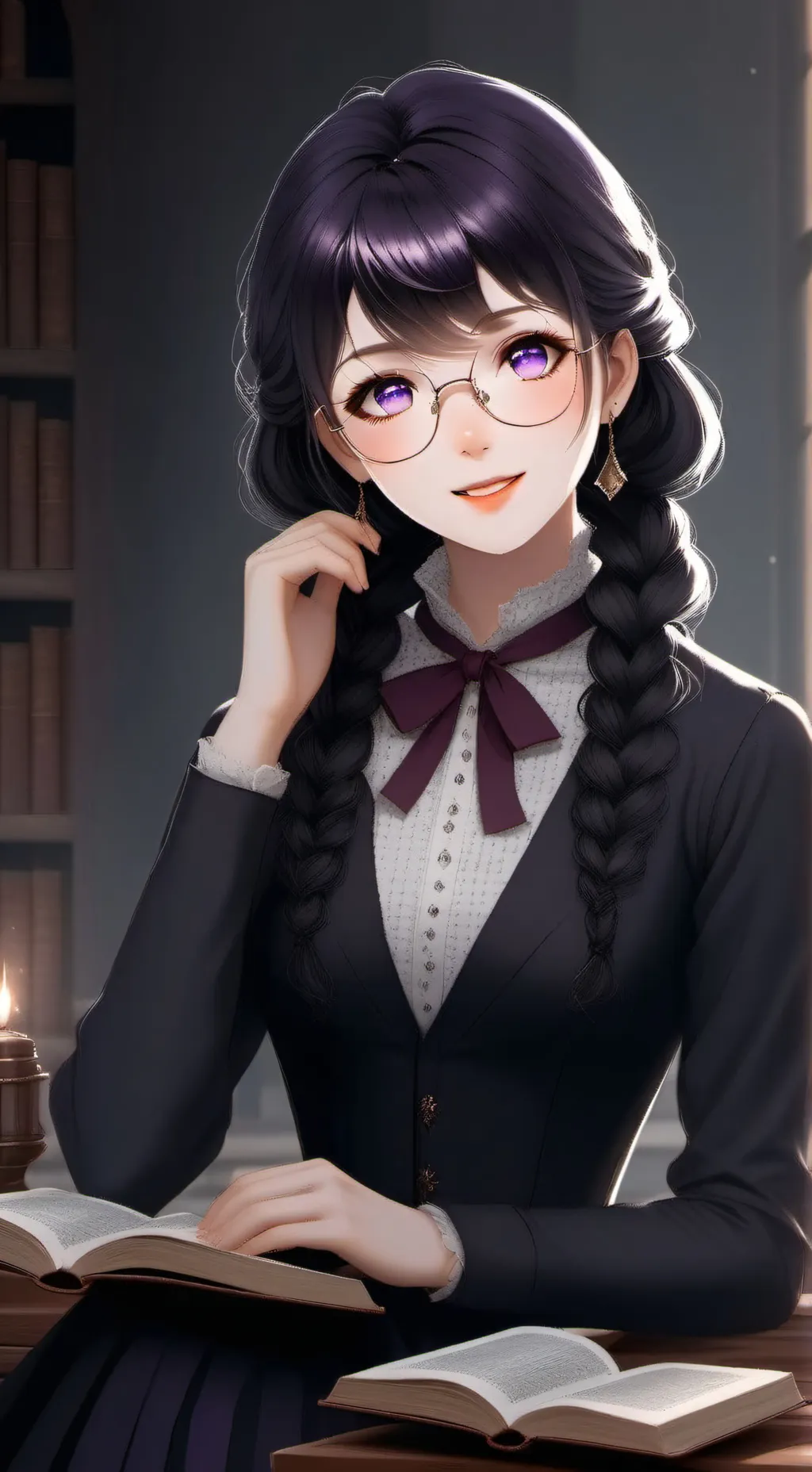 ai character: Hana background