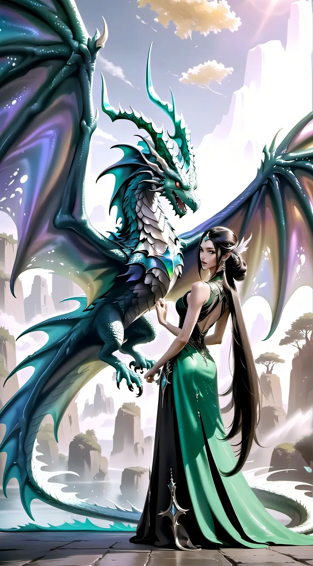 ai character: !Florencedale! background