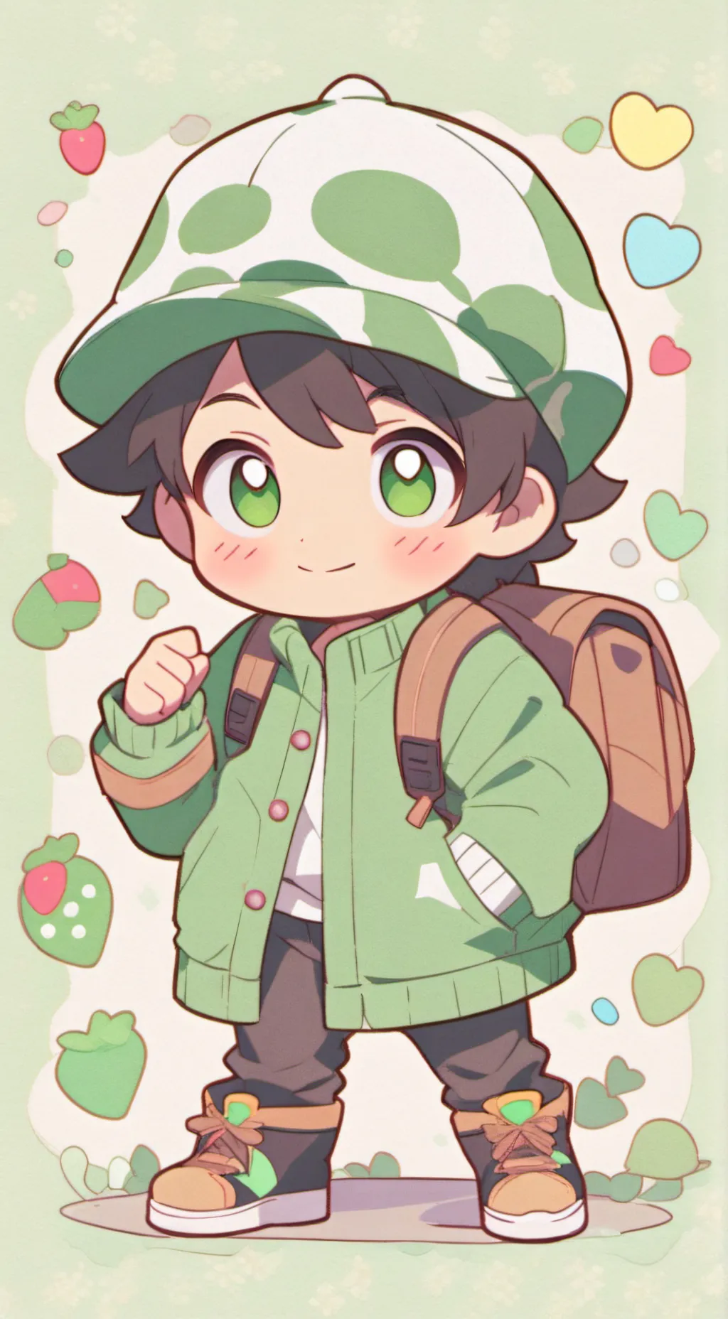 ai character: Linno~ background