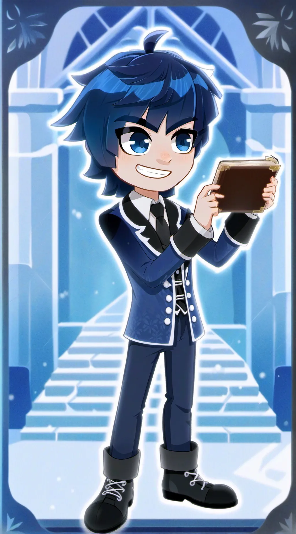 ai character: Ein background