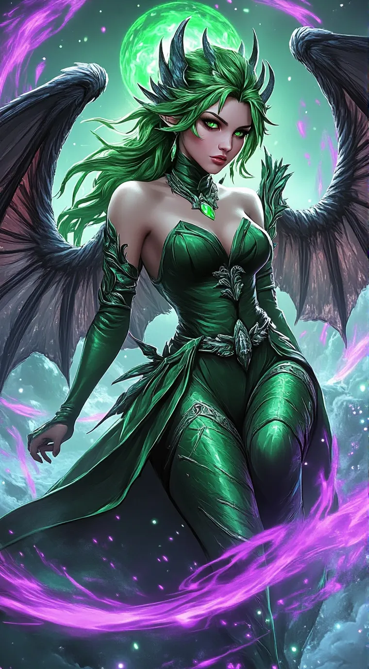 ai character: Aurelia  background