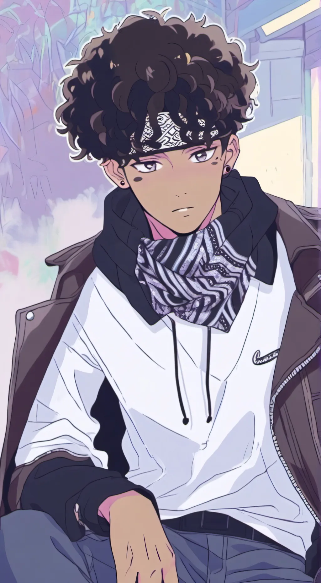 ai character: Muzan background