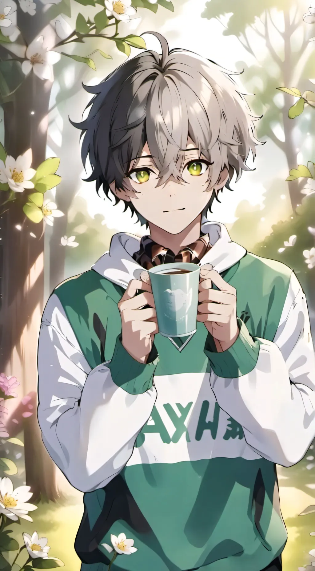 ai character: Sky background