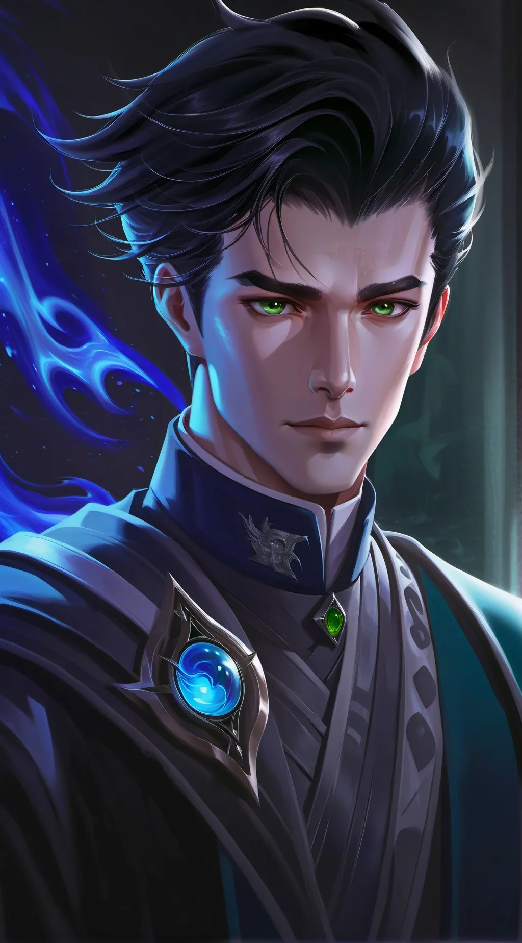 ai character: Megumi Fushiguro background