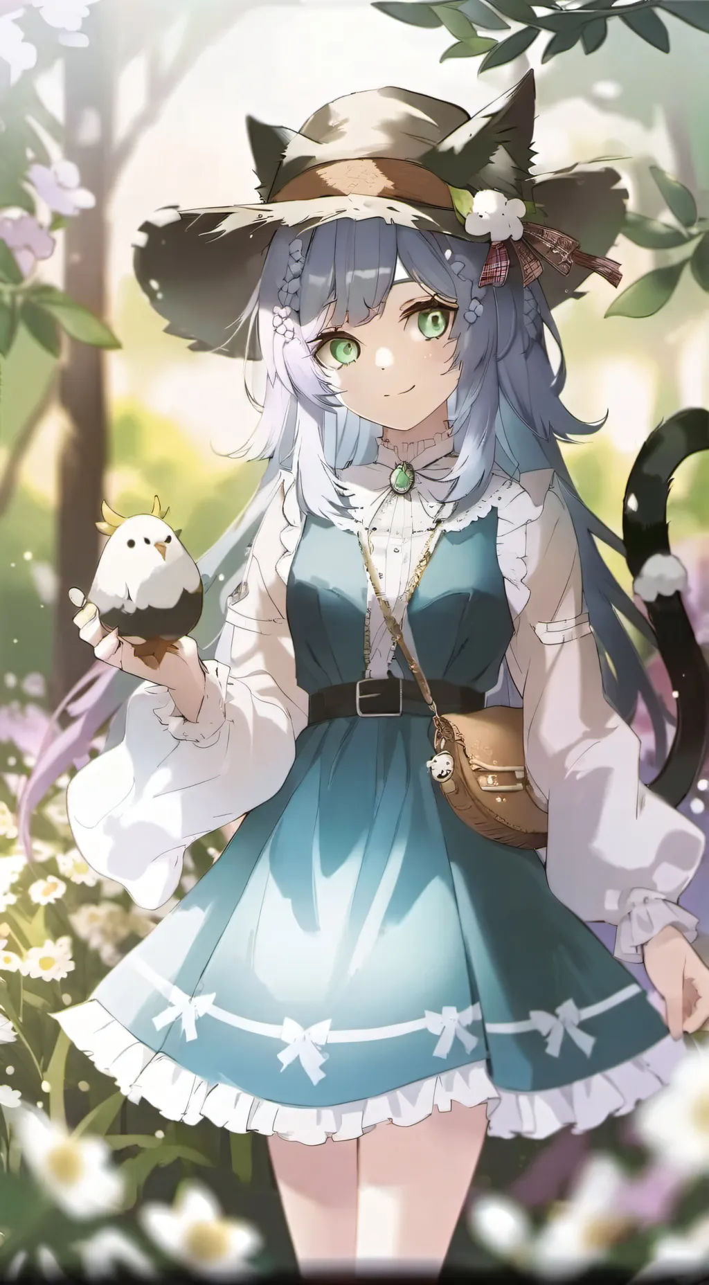 ai character: 🐈𝕂𝕚𝕣𝕒 🐱 background