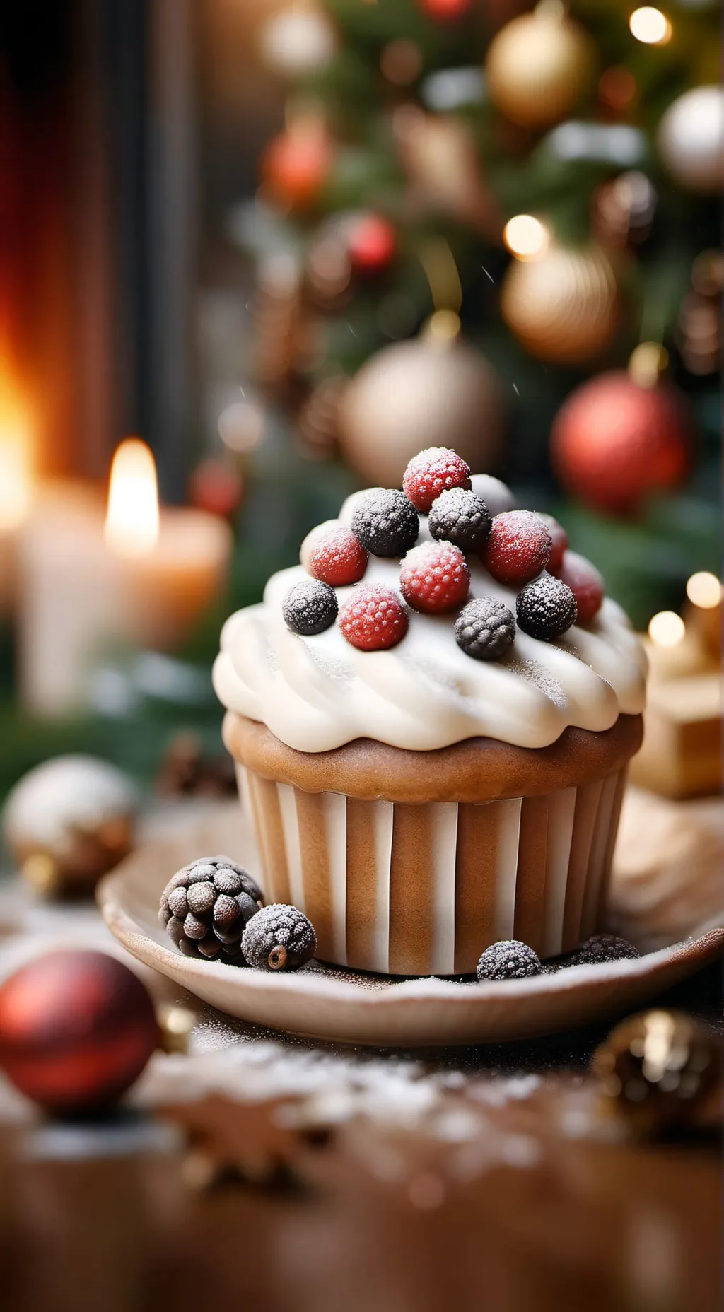 ai character: MHA Christmas 5th  background