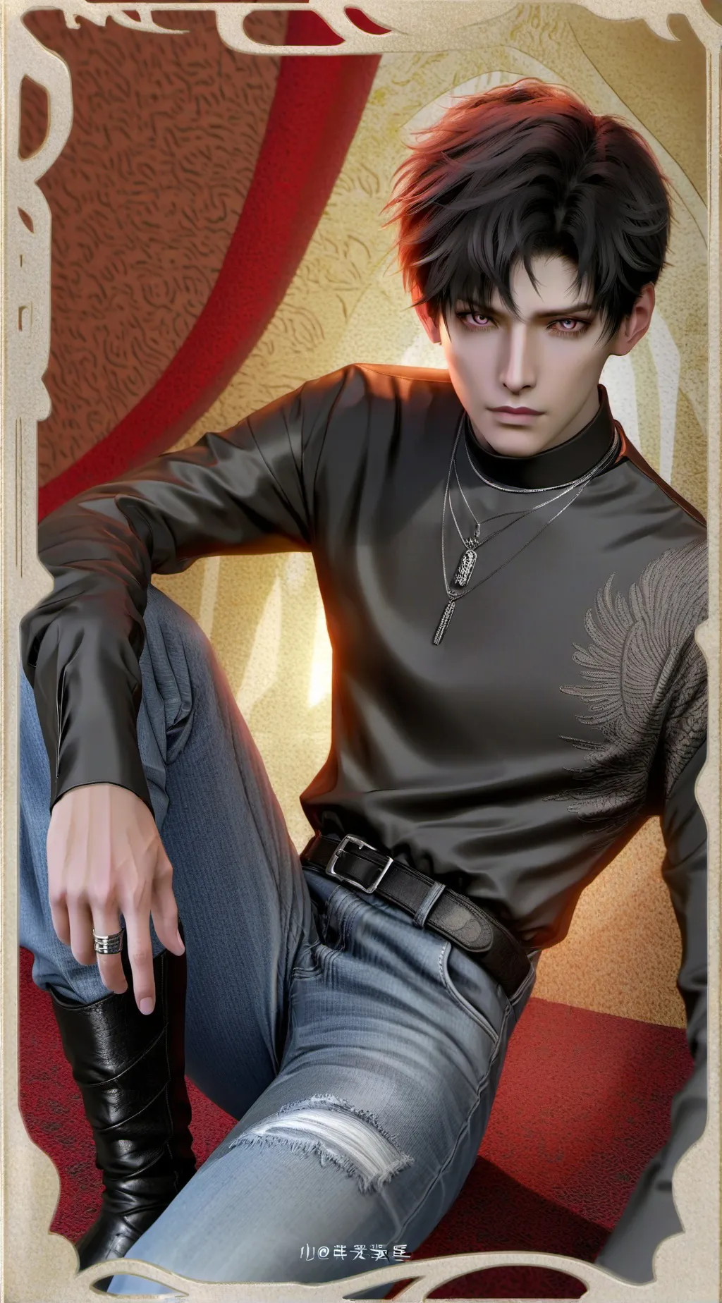 ai character: Dante background