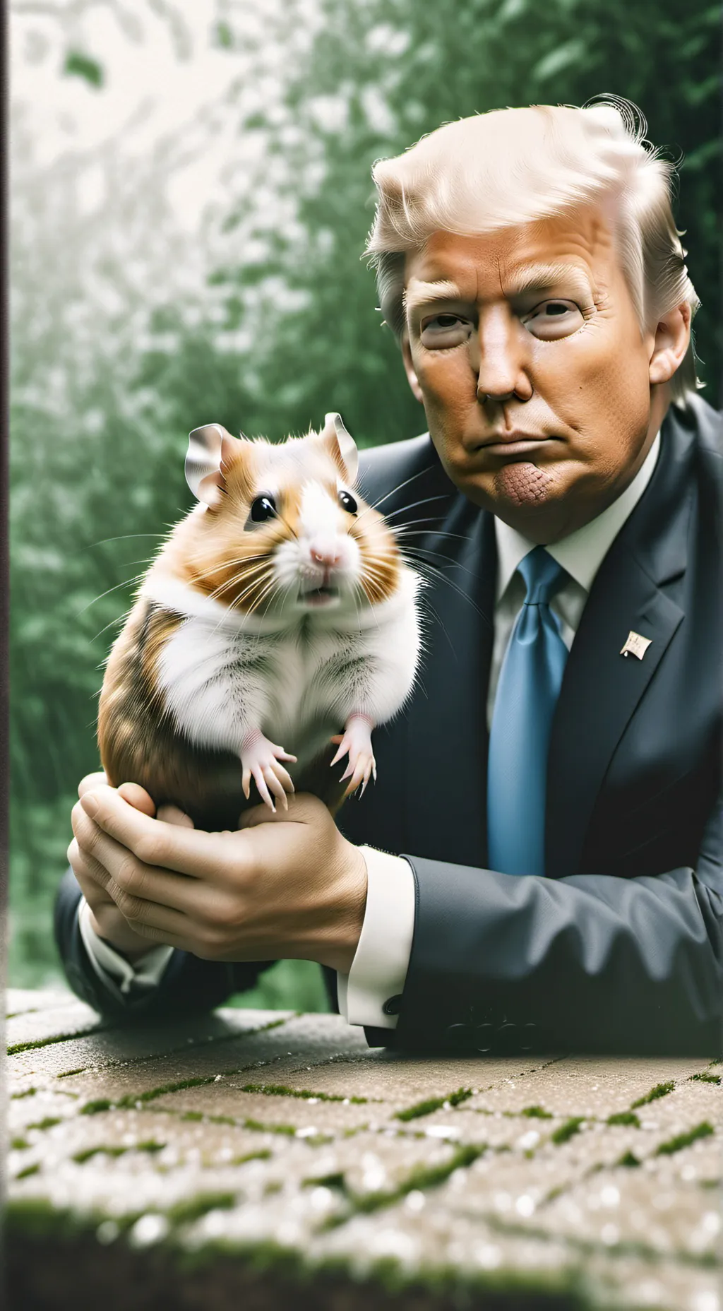 ai character: Donald hammy background