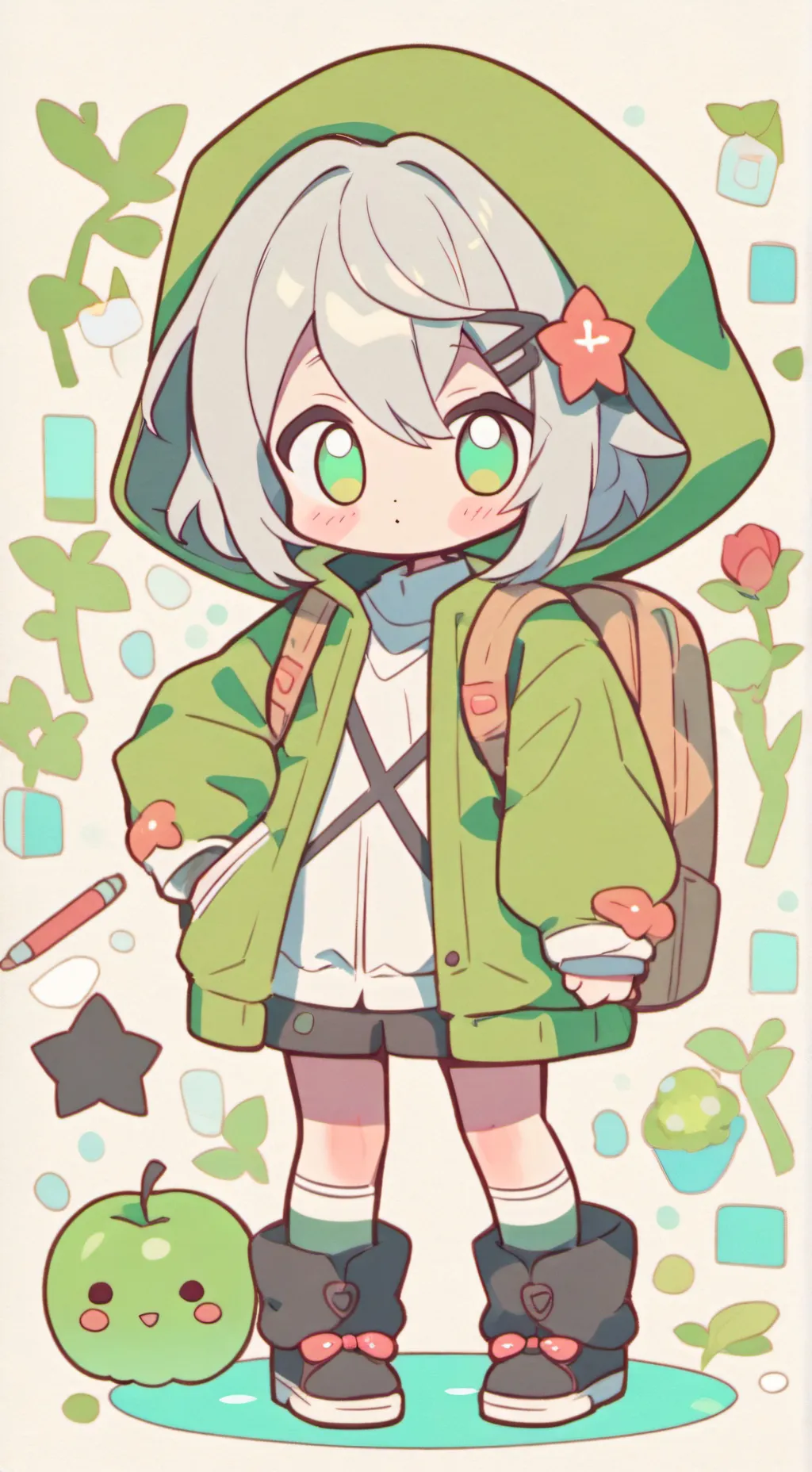 ai character: cod road trip background