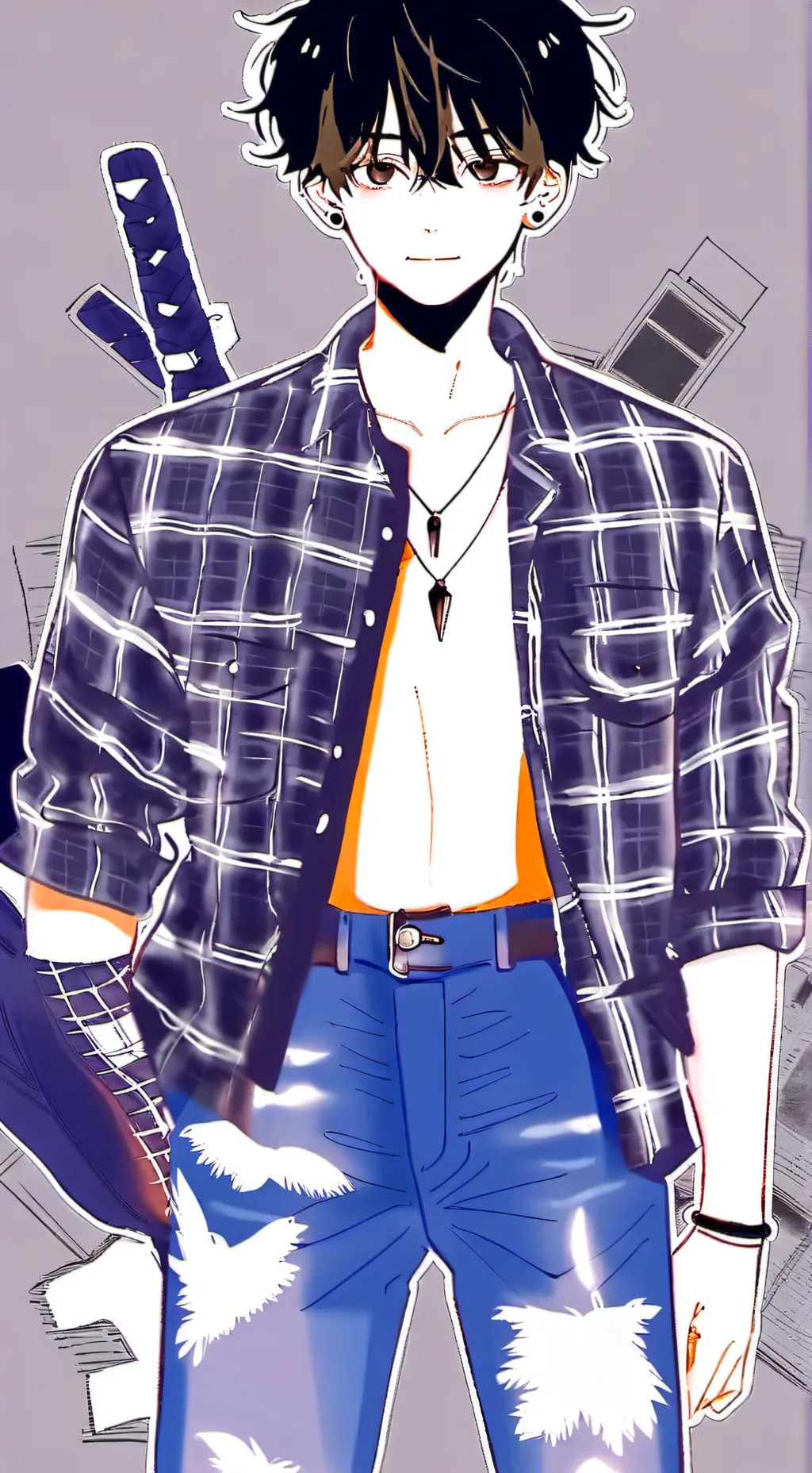 ai character: NICO background