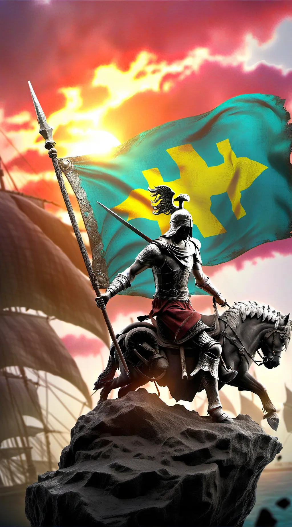 ai character: You going Bahamas background