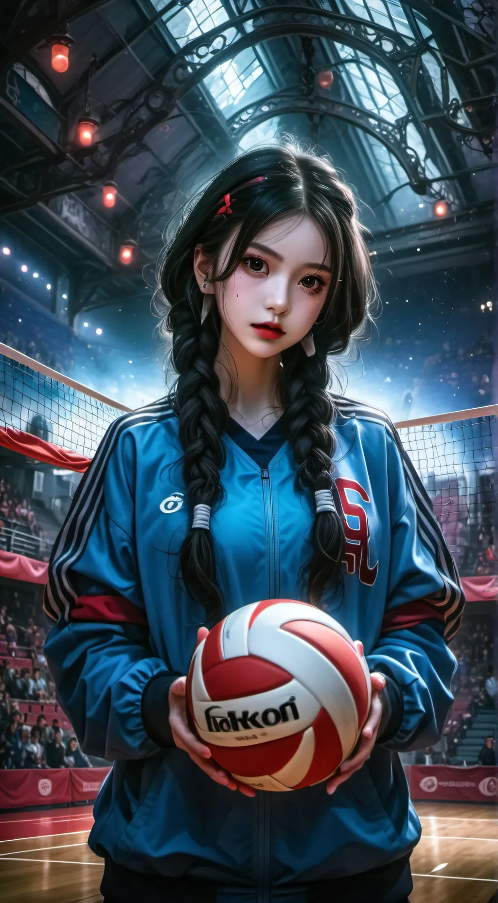 ai character: Mila Denson background