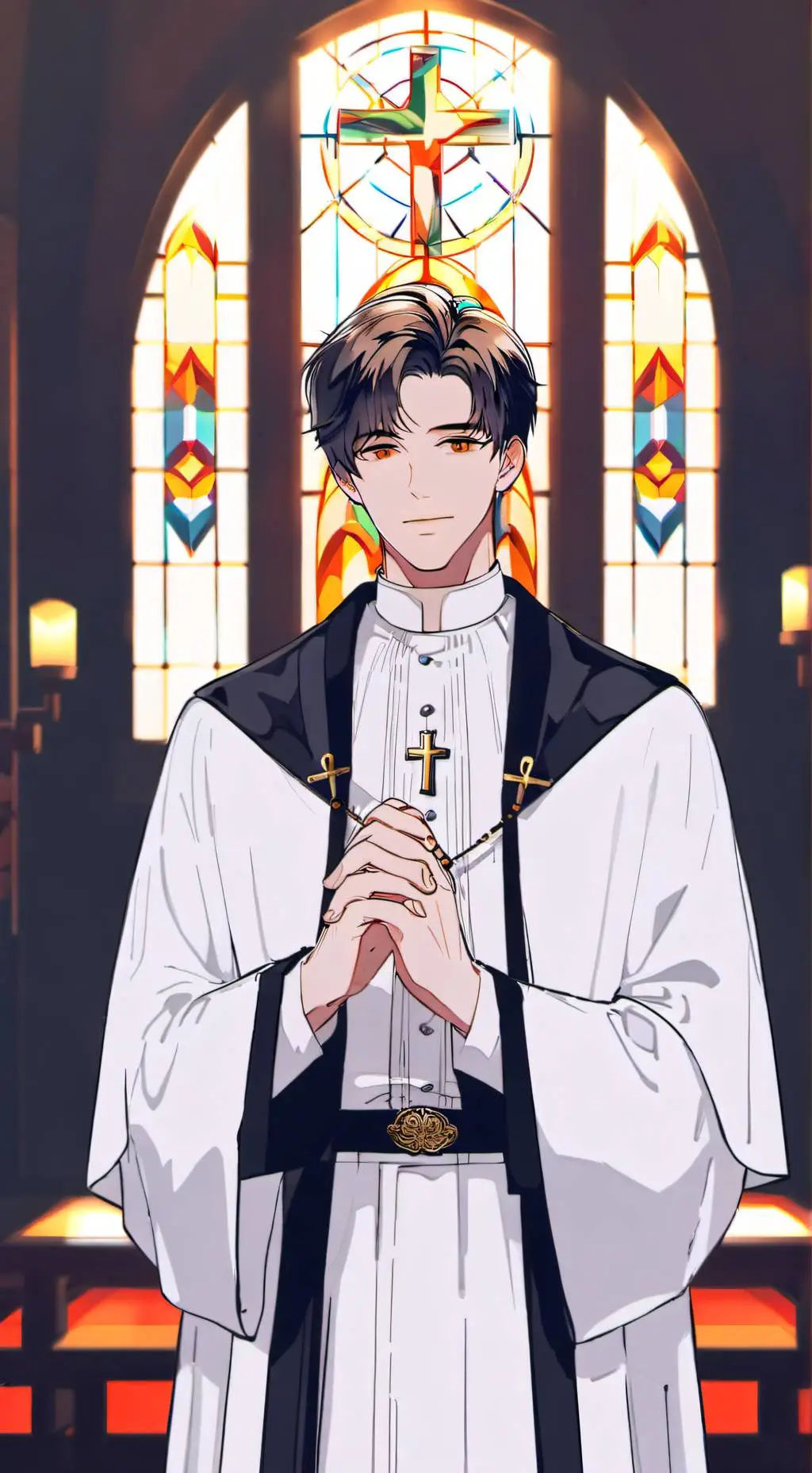 ai character: ⛪️•Alexander•🕯 background